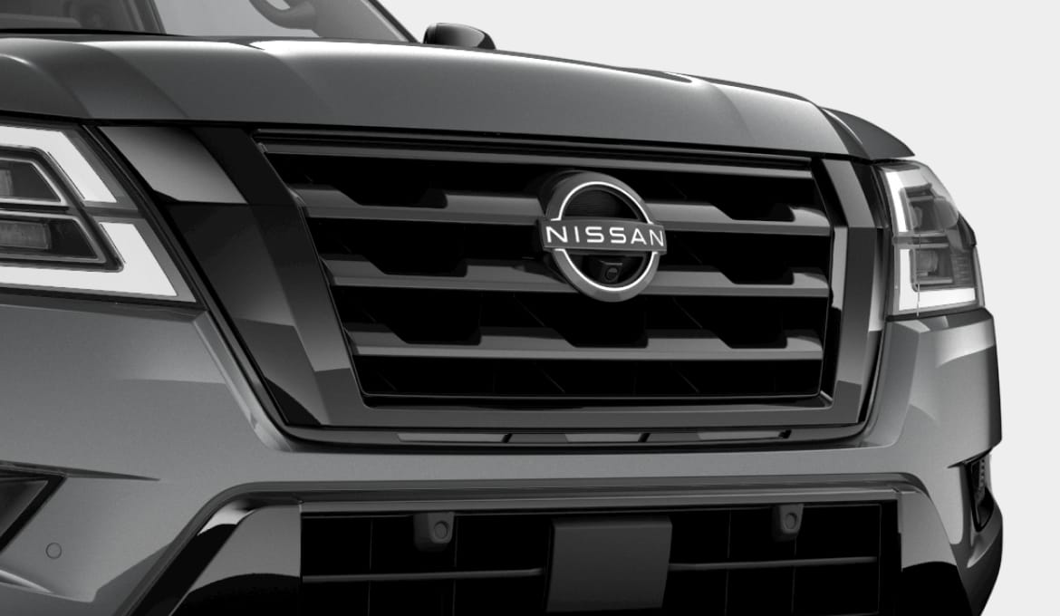 2024 Nissan Armada Midnight Edition front grill