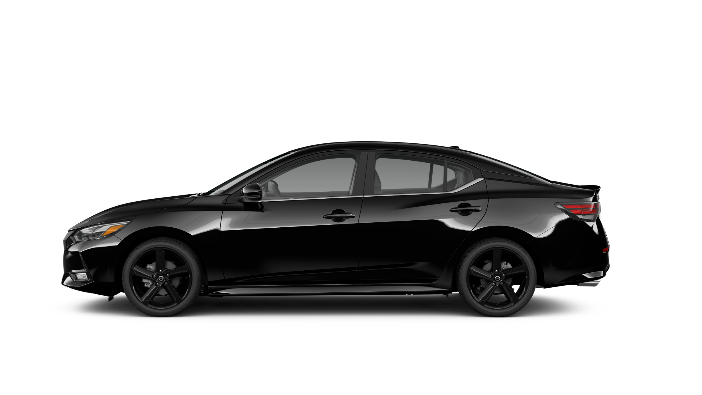 Side view of Nissan Sentra Midnight Edition