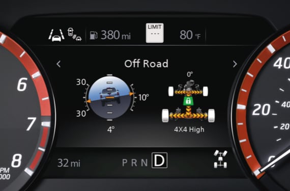 Around View Monitor on Off-Road Mode