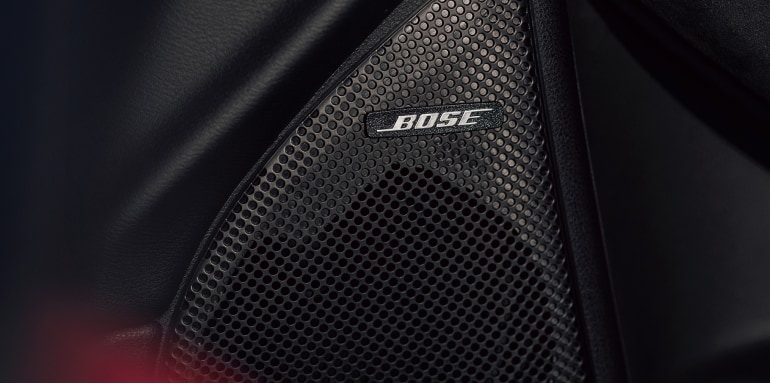 Bose logo in the speakers of the 2024 Nissan Z