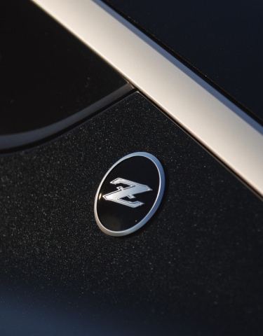 Logo for the 2024 Nissan Z inspired by the original 1970 240Z model