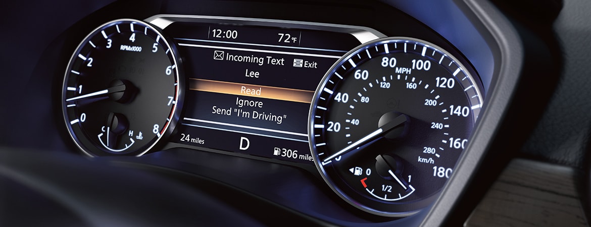 Nissan Altima Advanced Drive-Assist Display