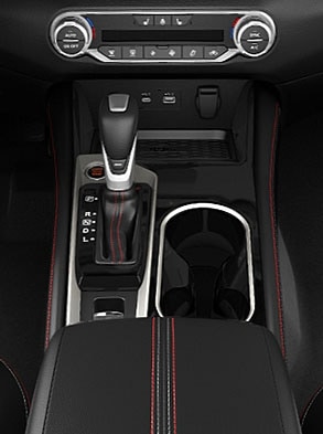 Nissan Altima SR Premium Trim interior view of dashboard