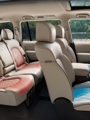 2023 Nissan Armada Climate-controlled front seats