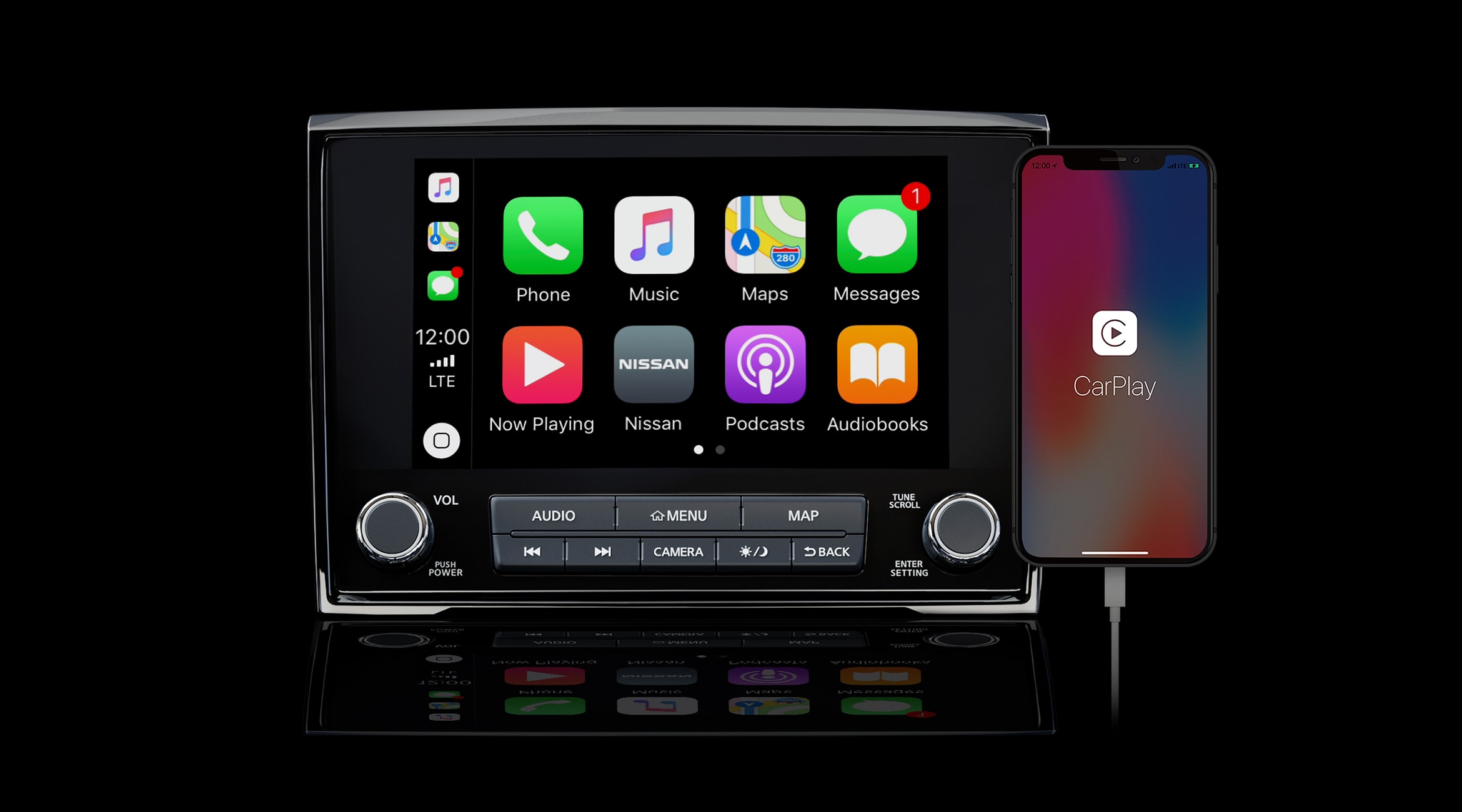 Apple CarPlay and Android Auto available in the Nissan Titan and Titan truck