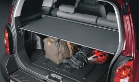 Nissan Xterra retractable cargo cover