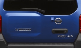 Nissan Xterra asymmetrical rear profile