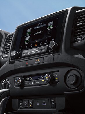 2023 Nissan Frontier 9-inch touch-screen display