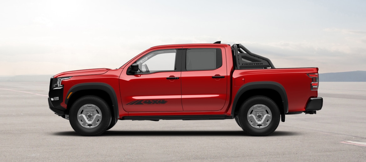 side view of 2024 Nissan Frontier Hardbody Edition