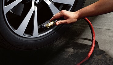  Nissan Kicks tire pressure monitoring system