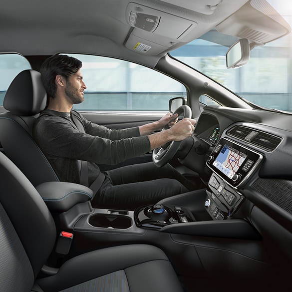 2025 Nissan LEAF's spacious interior