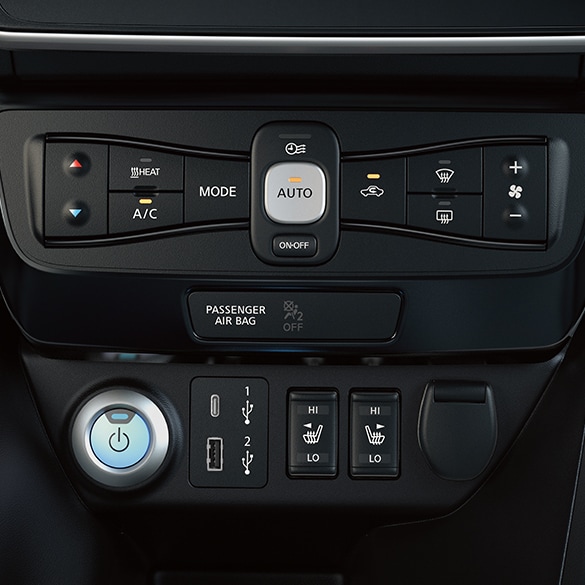2025 Nissan LEAF's Automatic Temperature Control feature