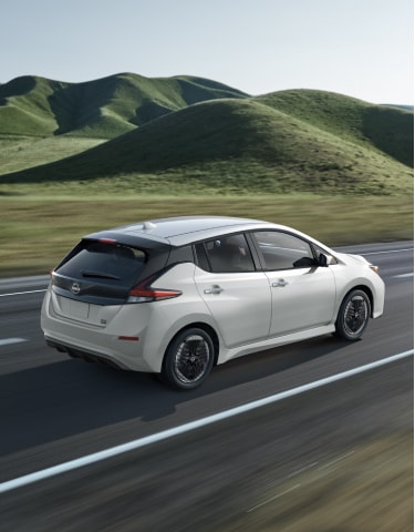 2025 Nissan LEAF in the outskirts