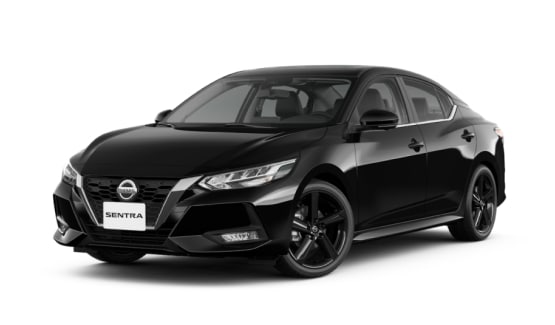 Fully Black Nissan Sentra SR with midnight effect
