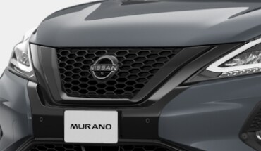 2023 Nissan Murano Midnight Edition black V-motion grille.