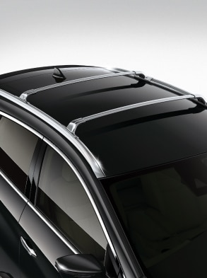 2023 Nissan Murano overhead view of roof rails.