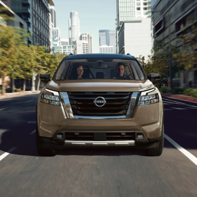 Front view of 2024 Nissan Pathfinder