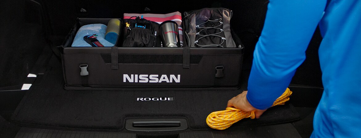 2023 Nissan Rogue portable cargo organizer