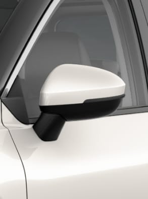 2023 Nissan Rogue heated outside mirrors.