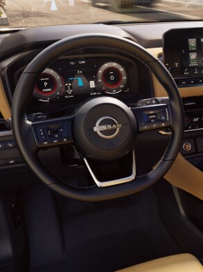 2023 Nissan Rogue heated steering wheel. 