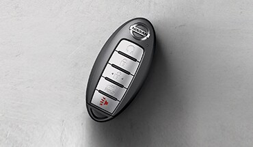 2022 Nissan Sentra showing key fob with remote engine start system