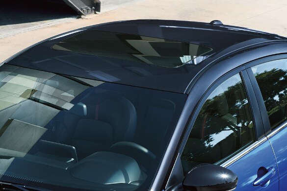2023 Nissan Sentra view of power sliding glass moonroof