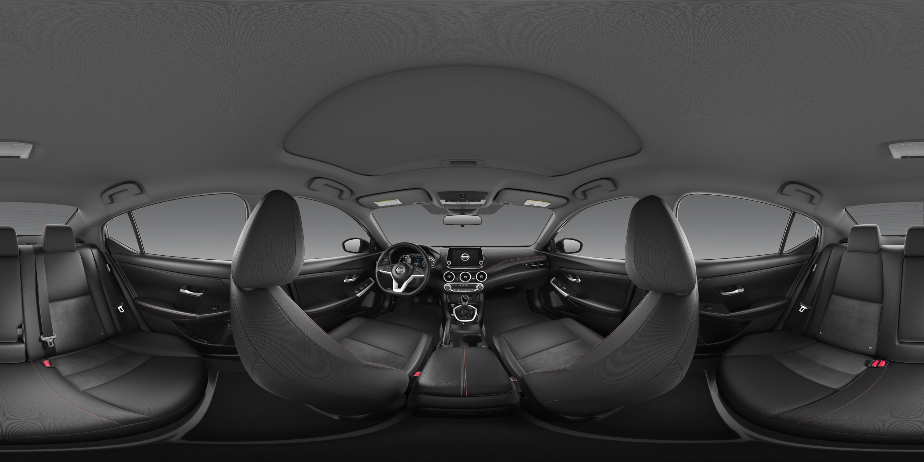 2023 Nissan Sentra interior showing Sport Cloth