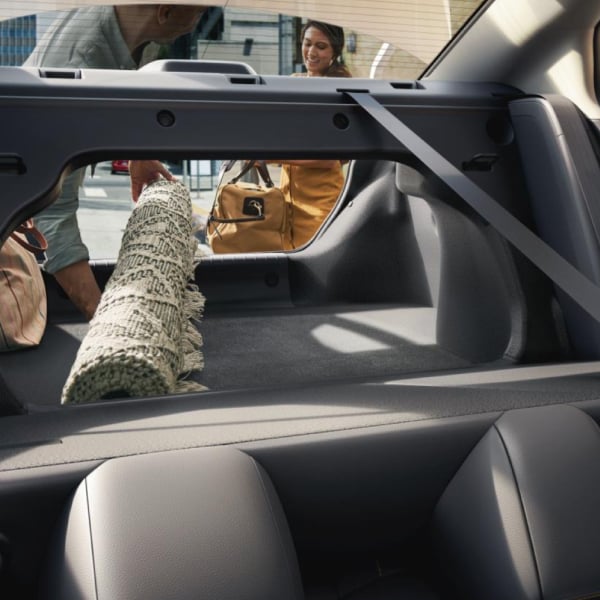 View of 2024 Nissan Sentra Flexible Trunk Space