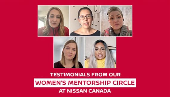 Nissan Canada Women's Mentorship Circle Testimonial Video