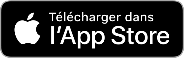 Logo de téléchargement de la boutique d’applications Apple